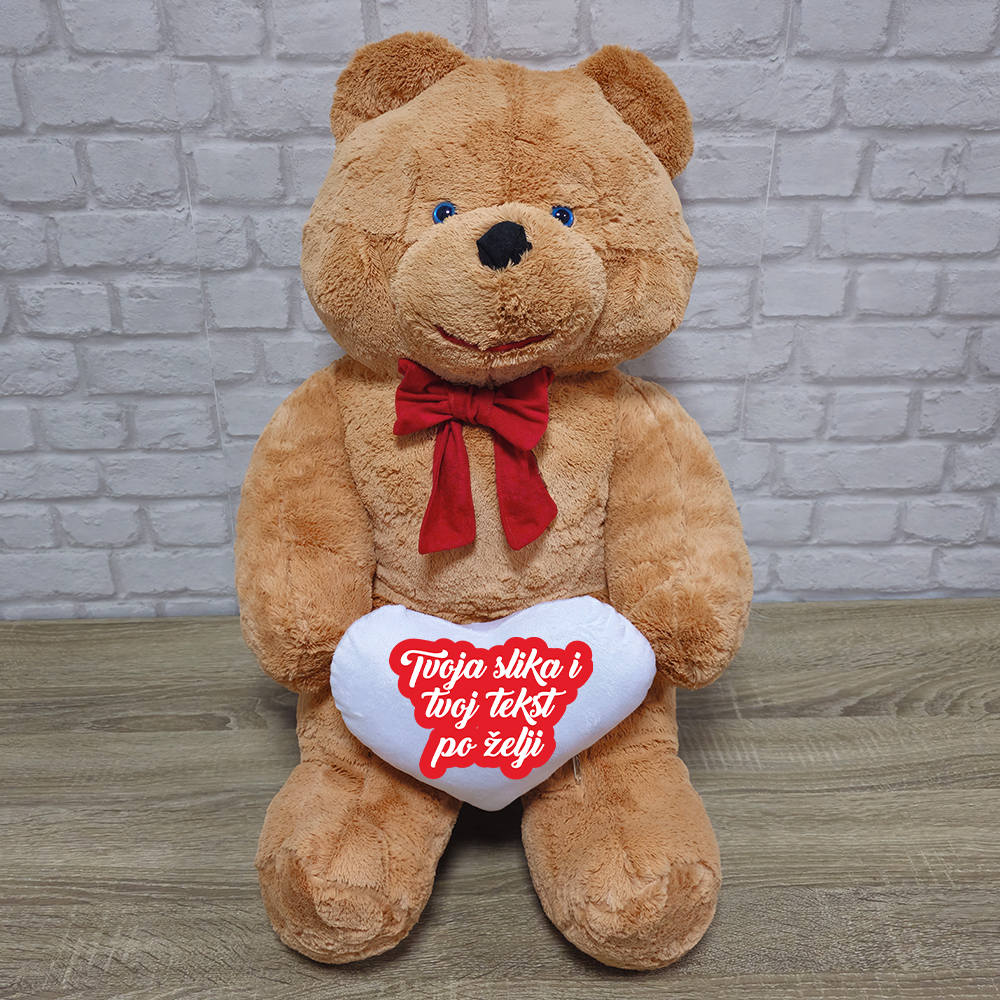 Meda Dzambo 85cm sa srcem i stampom - Slika 3