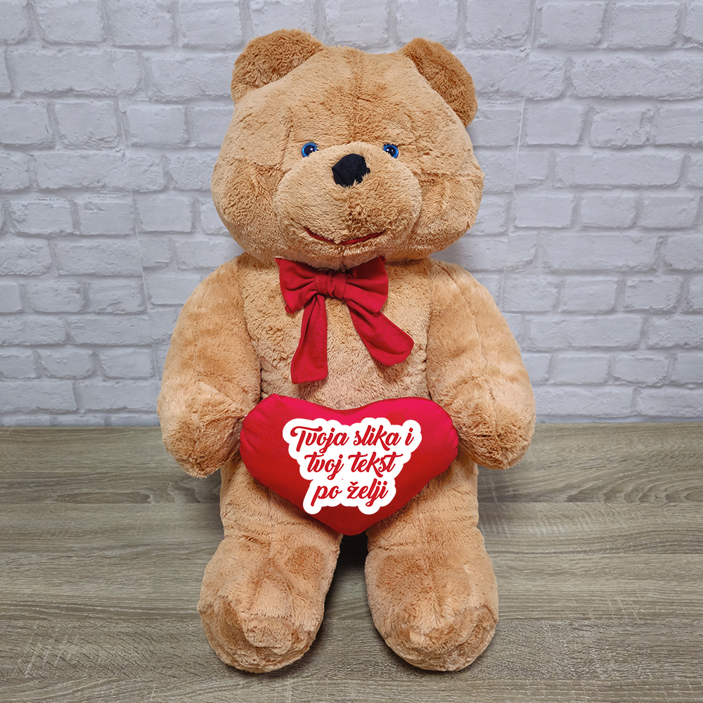 Meda Dzambo 85cm sa srcem i stampom - Slika 13