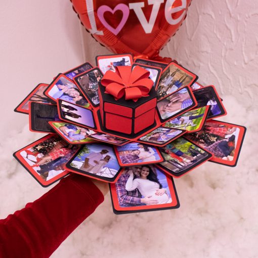 Personalizovani pokloni Poklon kutija sa slikama Hexagon
