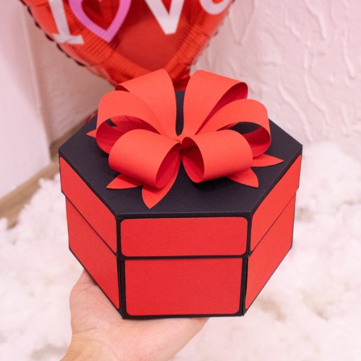 Personalizovani pokloni Poklon kutija sa slikama Hexagon