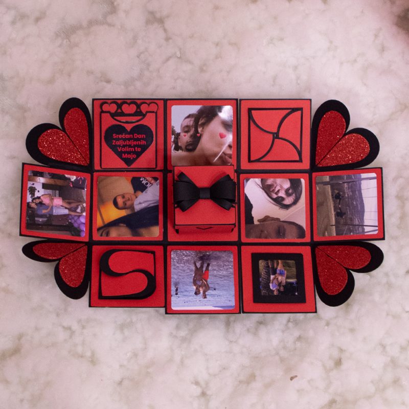Infinity Box - kutija sa 16 slika i citatom - BearBox
