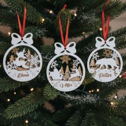 Novogodisnji ukrasi za jelku sa imenom