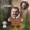 Lovac Mini Me Drveni Privezak sa tvojim likom