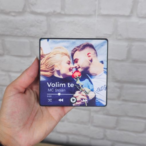 Muzicki magnet za frizider sa slikom - Slika 3