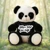 plišana panda sa štampom po želji