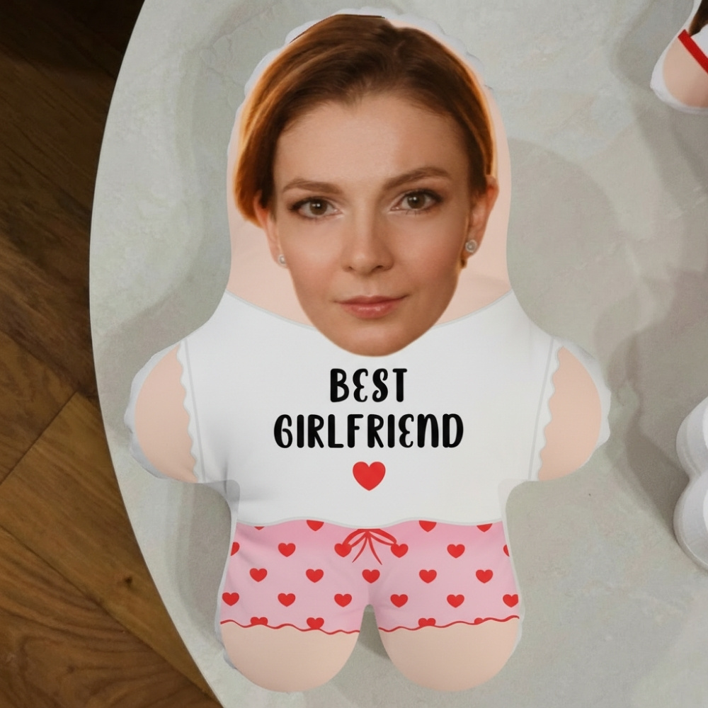 Mini Me Best Girlfriend Jastuk sa likom - Slika 2